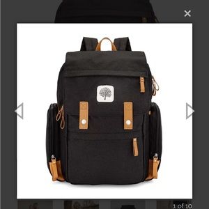 Unopened NWT Parker Baby Co. Birch bag in black.